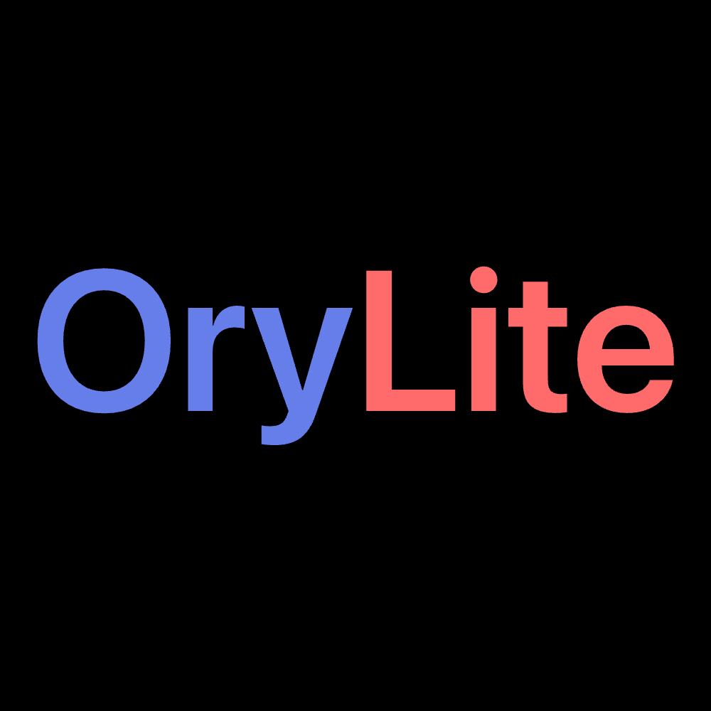 OryLite logo